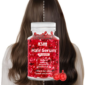 Novidades Cuidados com o cabelo para tratamento de queratina Cabelo Óleo Cápsulas Gel Reparação Leave in Anti Frizzy Danificado Cabelo Serum Cápsulas - Product Image 1