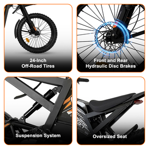 OUXI <span class=keywords><strong>Vélo</strong></span> <span class=keywords><strong>électrique</strong></span> VTT <span class=keywords><strong>électrique</strong></span> 30AH Batterie Off Road Tire Bicycle <span class=keywords><strong>Vélo</strong></span> <span class=keywords><strong>électrique</strong></span> Elektrikli Bisiklet pour adultes - Product Image 3
