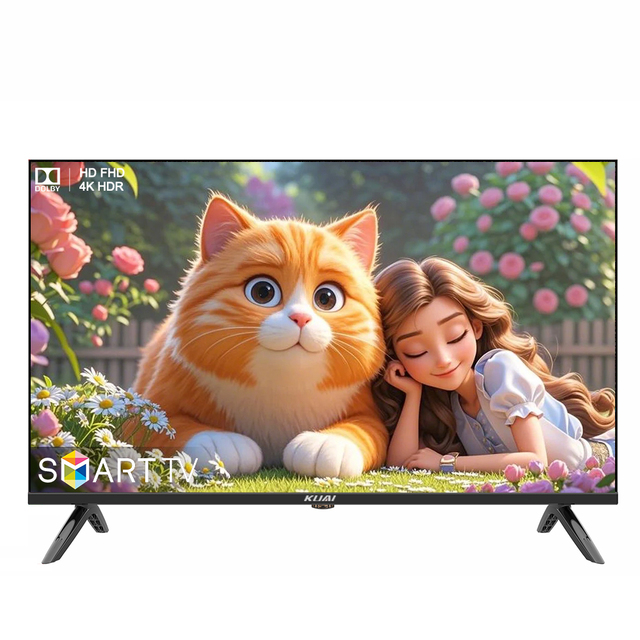 OEM Factory 24 Inch HD Flat Screen Android Smart LED TV Television for Wholesale