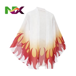 Maillot de bain <span class=keywords><strong>Demon</strong></span> <span class=keywords><strong>Slayer</strong></span> Shinobu Zenitsu <span class=keywords><strong>Tanjiro</strong></span>, costume de cosplay anime, tenue de jeu de rôle d'été, polyester, unisexe, adulte - Product Image 2