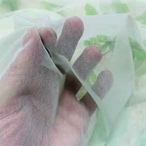 בד רשת גמיש 70gsm הנמכר ביותר. קל נשיפה קל משקל נשיפה סרוג בגדי ים בגדי יוגה - Product Image 1