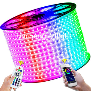 10M RGB Âm Nhạc Đồng Bộ Và Màu Xanh Răng Ứng Dụng Điều Khiển + IR Xa Xa Xa Thông Minh RGB 5050 Cầu Vồng Hiệu Ứng Âm Nhạc Giấc Mơ Màu Sắc LED Dải Ánh Sáng - Product Image 5