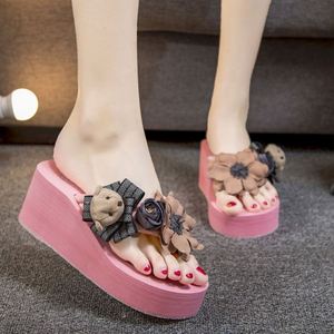 Fashino Flip Flop with High <strong>Hill</strong> - Product Image 3