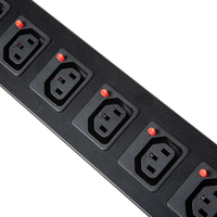 Conditionneur de qualité d'alimentation unifié robuste 1,5U, disjoncteur à air monté en rack, protection contre la foudre, PDU pour armoire de serveur