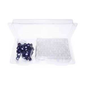 Flacon compte-gouttes ambré de 2 ml gradué avec kit de marquage pour le stockage d'échantillons - Product Image 5