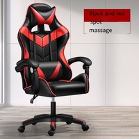 Chaise en cuir synthétique de chaise de bureau de jeu de style contemporain avec des caractéristiques de sport