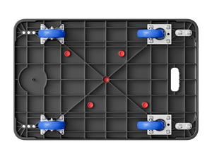 BC-859 विरोधी पर्ची मंच पेशेवर कार्यशाला उपकरण कार्ट गोदाम ट्रॉली मोबाइल उपयोगिता कार्ट फोल्डेबल हैंड ट्रॉली - Product Image 3