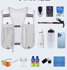 Ingrosso zaino da palestra leggero Unisex impermeabile giubbotto da corsa riflettente per Fitness ciclismo sport all'aria aperta e trekking - Product Image 2