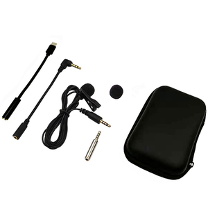 GAM-510A Professionnel micro filaire cravate cravate microphone col clip micro suite bouchon en métal - Product Image 1
