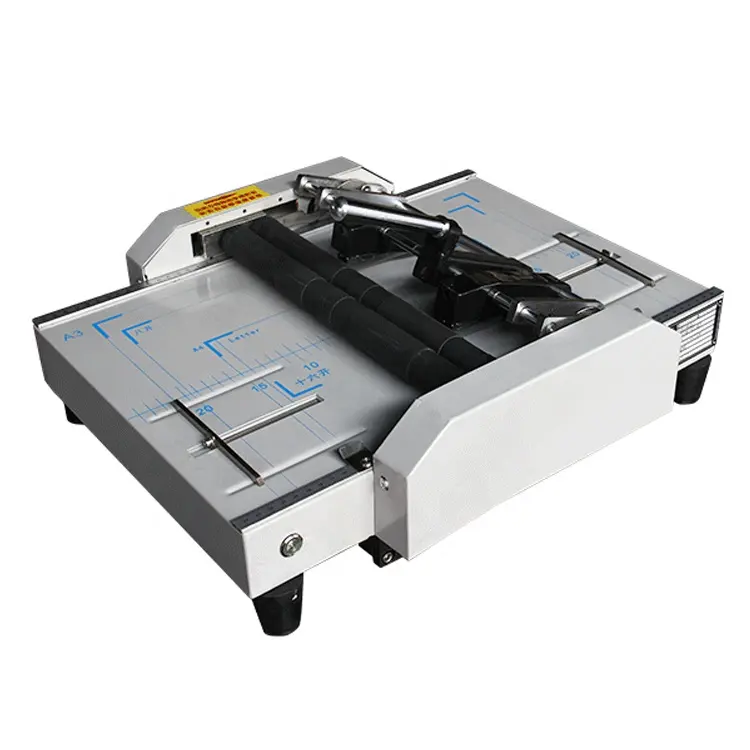 ZY-2 A3 boyutu masaüstü dizüstü kitapçık Maker makinesi/kağıt defter yapma makinesi/zımbalama katlama makinesi