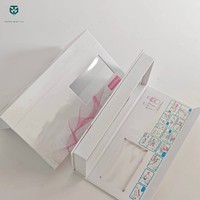 Boîte à stylos magnétique de luxe en forme de livre avec logo personnalisé, emballage en carton rigide pour cadeaux d'entreprise, approvisionnement en gros