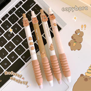ปากกาเจลลบได้สีน้ำเงิน รุ่นใหม่ ที ทง การ์ตูน คาปิบารา ขนาด 0.5 มม. สำหรับใช้ในโรงเรียน วัสดุพลาสติก - Product Image 6