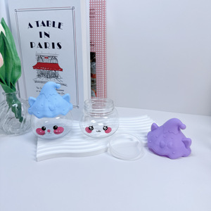 Bán buôn <span class=keywords><strong>Pet</strong></span> nhựa Halloween Giáng sinh Phụ kiện chai kẹo mứt Jar chai nước trái cây - Product Image 3