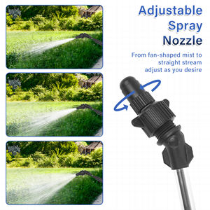 Bahçe ve Araba Yıkama, Evcil Hayvan Banyosu için Manuel Ayarlanabilir Nozul Tetikli Sprey Çubuğu, Katlanabilir Teleskopik Saplı Su Tabancası - Product Image 5