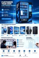 Distributeur automatique d'accessoires électroniques intelligents |   Support multi-emplacements pour câbles USB, écouteurs et batteries externes |    Approvisionnement direct d'usine