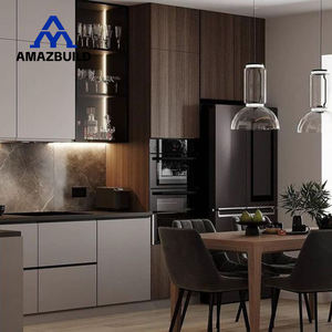 Accesorios para Muebles de Cocina Personalizados AMAZBUILD, Isla de Cocina Flotante, Diseño Moderno, Crea <span class=keywords><strong>Tu</strong></span> Propio Mueble, Encimera de Cuarzo - Product Image 2