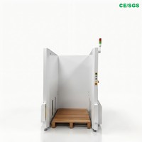 Distributeur de palettes durable pour entrepôt en ligne, optimiseur d'efficacité pour palettes standard, machine de stockage de palettes
