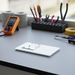Interruttori Wi-Fi Modularizzati <span class=keywords><strong>Smart</strong></span> Topshine Tipo 147 con <span class=keywords><strong>Presa</strong></span> di Corrente UK 13A per Casa Moderna - Product Image 3
