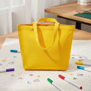 Sac fourre-tout en polyester et coton, tailles variées, impression personnalisée, artisanat durable, sérigraphie numérique, logo thermocollant – Grande Vente - Product Image 1