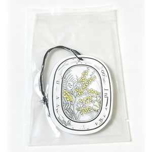 Désodorisant et parfum pour voiture en papier naturel parfumé 7x7cm, décoration suspendue pour auto, accessoire d'intérieur tendance - Product Image 5