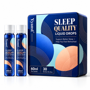 Liquide Oral de Soutien à la Qualité du Sommeil Marque Blanche – Aide à se Réveiller Revigoré pour la Routine Nocturne des Adultes – Bien-être – OEM Personnalisé – Vente en Gros - Product Image 1