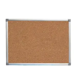 China supplier flexible and soft message bulletin cork board with accessories