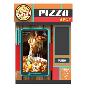 24 Jam Berkendara Melalui Mesin Pizza Vend Mesin Pembuat Pizza Distributeur Automatique De Pizza Vending Machine Produsen Cina