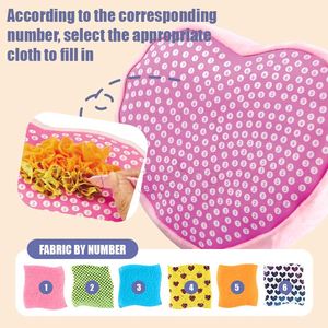 Kits de Manualidades Educativos de Tela Suave Zhorya, Manualidades de Peluche con Forma de Mariposa y Corazón para Niños - Product Image 4