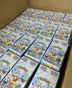 Scatola Sigillata Originale <span class=keywords><strong>Pokémon</strong></span> Edizione Giapponese SV8A Collezione <span class=keywords><strong>Carte</strong></span> Famiglia Eevee, Scambio, Collezione, Giocattoli per Bambini - Product Image 1