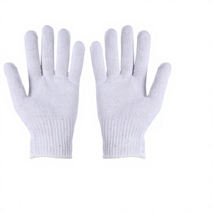 Muestras Gratis Guantes de Punto de Algodón y Poliéster Duraderos de Bajo Costo Antideslizantes, Resistentes al Calor y a los Cortes, Sin Látex, con Puño de Seguridad Transpirable - Product Image 1