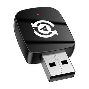 Manufacturer <b>Plug</b> & Play Converts Wireless Carplay Android Auto Mirror Link Airplay 4 in 1 Carplay <b>Adapter</b> Smart Car Link Box - Product Image 1