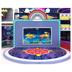 Kommerzieller Indoor-Kinderspielplatz aus Kunststoff mit Hüpfburg, Bällebad, Trampolin und Schutznetz - Product Image 6