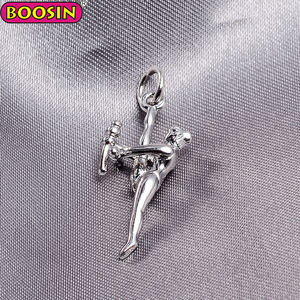 Venta directa <span class=keywords><strong>de</strong></span> fábrica Deportes 3D Gimnasia Calistenia Colgantes Encantos Para Pulseras Collares - Product Image 5