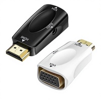 Adaptor VGA dengan 35 Audio HD Transmission Set-Top Box Laptop Video HDTV Converter Buatan China