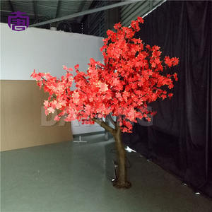 Lumière LED Chaude en Forme d'Arbre d'Érable en PVC, Étanche IP65 pour Éclairage Paysager Extérieur, Zones Commerciales et Affichages Festifs - Product Image 4