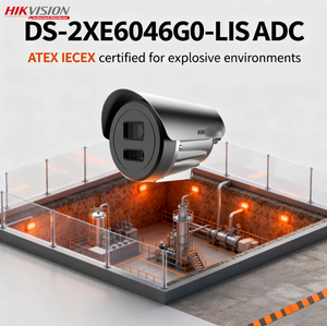 Cámara Industrial Hikvision DS-2XE6046G0-LIS(ADC) 4MP ATEX IECEx a Prueba de Explosiones, IP68 IK10, de Aleación de Aluminio, Tipo Bala Fija - Product Image 2