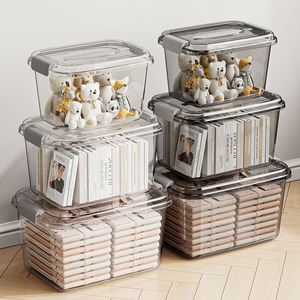 Custom Logo Printing Large Capacity Thickened Household <b>Storage</b> Transparent Plastic <b>Storage</b> <b>Box</b> for Clothing Quilt Toys <b>Storage</b> - Product Image 4