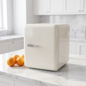 Refrigerador Compacto de 44L, 1 Puerta, Mini Nevera Portátil, Enfriador Eléctrico de Bebidas, Plástico Negro, Uso Doméstico - Product Image 1