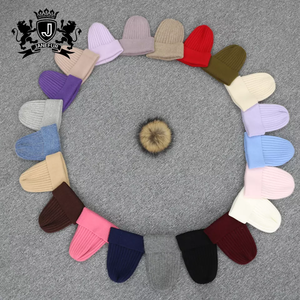 <span class=keywords><strong>Gorro</strong></span> de calavera cálido informal holgado para Día de <span class=keywords><strong>nieve</strong></span>, <span class=keywords><strong>gorro</strong></span> de punto grueso para mujer, <span class=keywords><strong>gorro</strong></span> de invierno de ganchillo a cuadros suave con pompón de piel - Product Image 2