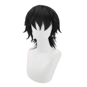 วิกผมสังเคราะห์ Ainizi พร้อมส่ง ราคาโรงงาน วิกคอสเพลย์ Tomioka <span class=keywords><strong>Giyuu</strong></span> จากอนิเมะดาบพิฆาตอสูร สำหรับผู้ชาย - Product Image 4