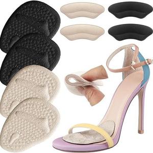 Semelles en gel de silicone pour talons hauts - Antidérapantes, absorbant la transpiration, respirantes, coussinets pour chaussures de femmes - Product Image 1