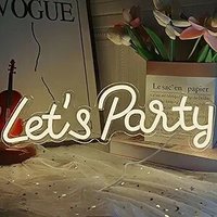 Letreros de Neón Personalizados SIN Pedido Mínimo, Entrega Rápida de Fábrica, Decoración para Bodas y Fiestas, Luces de Neón Estéticas para Pared de Habitación