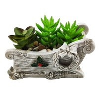 Pots de fleurs artificiels en ciment à prix d'usine, pots pour cactus et bonsaï, utilisation sur le bureau, pour la décoration de la maison et le jardinage