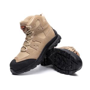 Botas de seguridad de trabajo al aire libre impermeables alta transpirabilidad <span class=keywords><strong>Oxford</strong></span> cuero nobuk punta de acero antideslizante duradero para zapatos de seguridad de invierno - Product Image 6