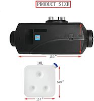 Chauffage à air de voiture diesel 12v 2kw, chauffe-air semblable au camion webasto, prix d'usine, nouveauté