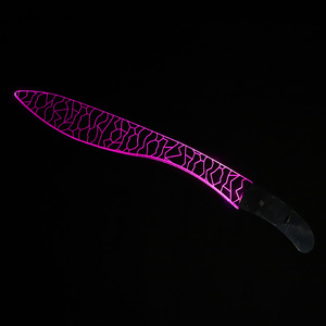 มีดสไตล์เนปาลหลากสีสันพร้อมไฟกระพริบ ของเล่นอะคริลิคสุดเท่ห์ มีไฟ LED สำหรับตลาดกลางคืน มีดซามูไรแบบมีไฟกระพริบสุดเท่ห์ - Product Image 5