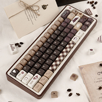 Keycaps pour clavier de programmeur, PBT + PC, 145 touches, profil Cherry/FOA pour commutateur MX GK64/84/87/96/104/108/980, clavier mécanique