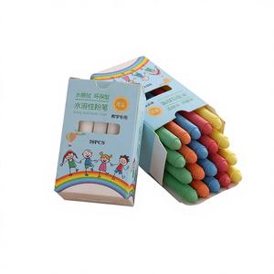 Craie soluble dans l'eau de haute qualité, sûre, écologique, non toxique, sans poussière, pour le dessin, pour les enfants, les enseignants, l'école - Product Image 1