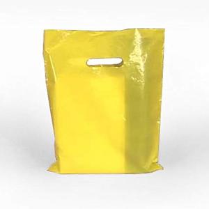 Poignée découpée et sac à provisions poly-sac pliable du Vietnam pour les cadeaux et la publicité en papier élégant - Product Image 4