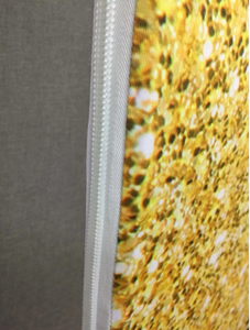 Fondo de tela tensada personalizado para fotomatón con funda de almohada, impresión a doble cara, para ferias comerciales - Product Image 6